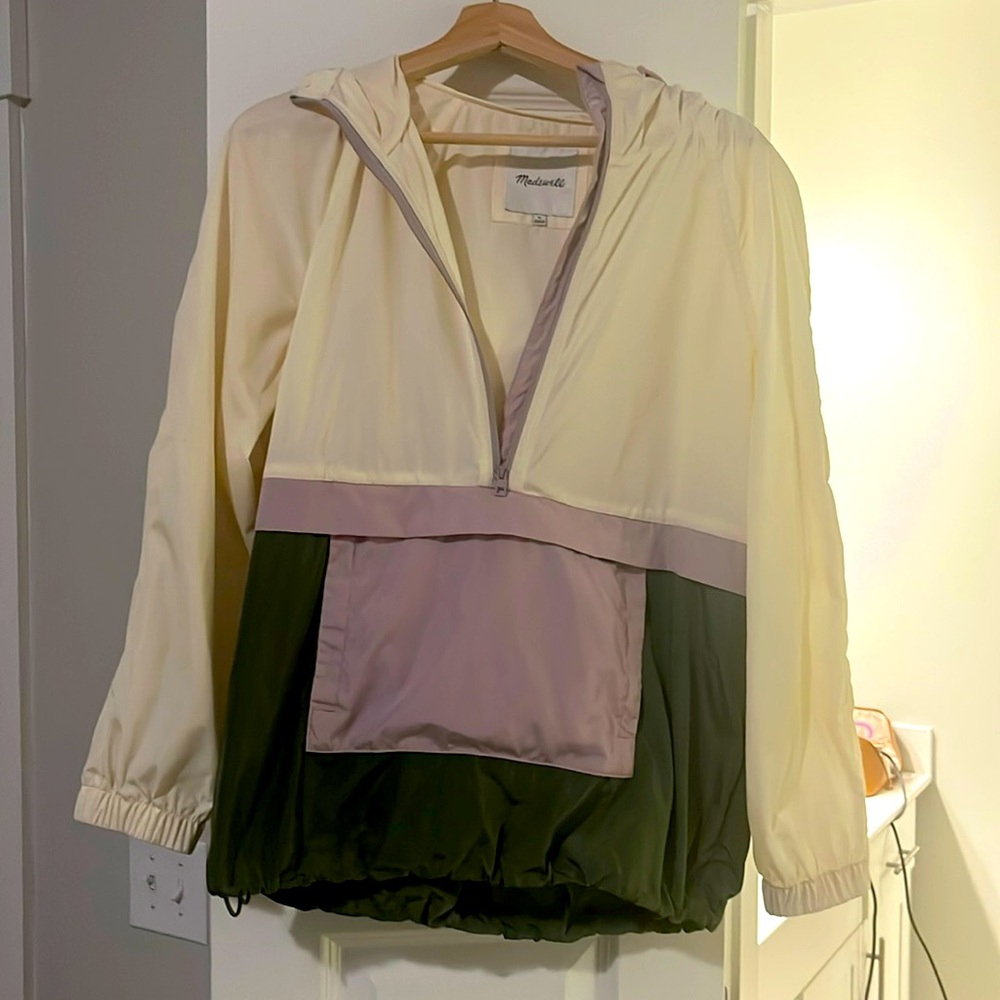 Madewell Pullover Rain Jacket/Fanny Pack